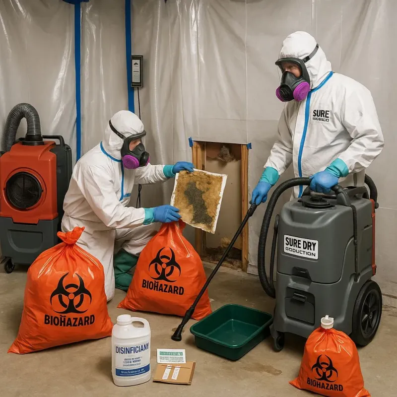 Contaminated Water Handling Protocols process in Stuart, VA