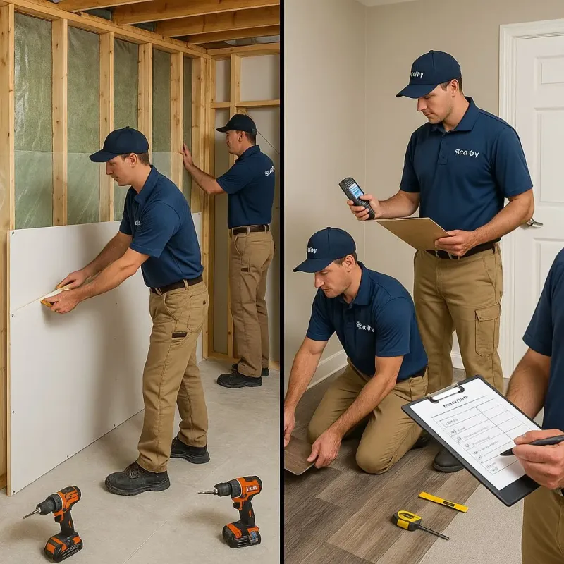 Repairs and Reconstruction process in Stuart, VA